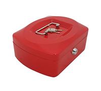 Alco-Albert - Petite tirelire verrouillable rouge