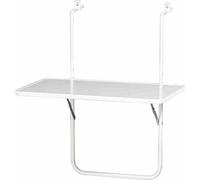 Alco Balcon Table suspendue, blanc 60x40 cm