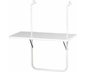 Alco Balcon Table suspendue, blanc 60x40 cm