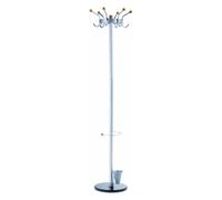 Alco, Garde-robe + portant, Portemanteau 185cm argent