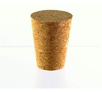 AlcoFermBrew Bouchon de LIèGE 18/15mm - Barboteur Plastique Bouchons Bouchon de la Bouteille Bonde Bondes