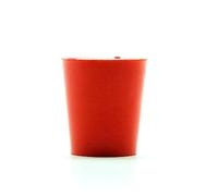 AlcoFermBrew Bouchon en Caoutchouc Rouges - Bouchon Conique Solide pour Fermentation et Laboratoire (22/17 mm)