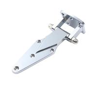 ALCXAZS Charnière de porte de congélateur, charnière verrouillage porte rôtissoire cuisine, serrure chambre froide, four industriel, charnières, Argent, Pour une épaisseur 3 cm