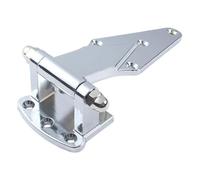 ALCXAZS Charnière de porte de congélateur, charnière verrouillage porte rôtissoire cuisine, serrure chambre froide, four industriel, charnières, Argent, Pour une épaisseur 2.5 cm