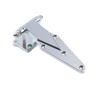 ALCXAZS Charnière de porte de congélateur, charnière verrouillage porte rôtissoire cuisine, serrure chambre froide, four industriel, charnières, Argent, Pour une épaisseur 4.4 cm
