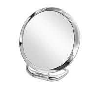 ALCXAZS Miroir de poche pliable pour le maquillage à domicile, confortable et adapté au maquillage et au rasage. Le côté opposé offre un grossissement