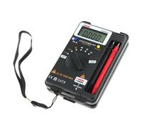 ALCXAZS Multimètre numérique de Poche Complet offrant fiabilité et | pour les tests électriques, avec fonction d'identification de polarité et mesureur de tension et de résistance.