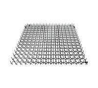 ALCXAZS Tapis anti-escalade avec picots pour chats, idéal pour la sécurité | animaux de compagnie à l'intérieur et à l'extérieur. Accessoire anti-chats et répulsif. Bandes anti-escalade noires pour