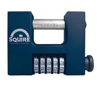 ALDRIDGE CBW85BX Squire HI-SEC Cadenas à combinaison 5 roues Blanc