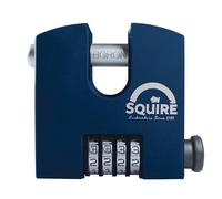 ALDRIDGE SHCB65BX Squire HI-SEC Cadenas à combinaison 4 roues en acier Blanc