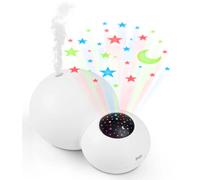 Alecto 17.16.0045 humidificateur Ultrasonic 0,12 L Noir, Blanc