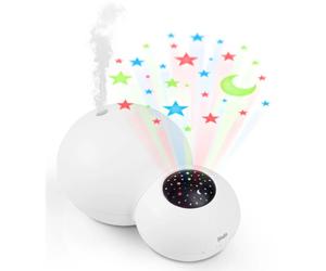 Alecto 17.16.0045 humidificateur Ultrasonic 0,12 L Noir, Blanc