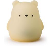 Alecto BC140BEAR - Veilleuse LED ours - Veilleuse rechargeable pour bébés et enfants Beige
