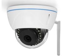 Alecto Caméra dôme DVC136IP WLAN pour l'extérieur Blanc