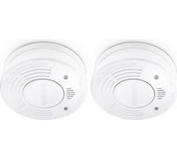 Alecto SD1010 2X - Détecteur de fumée avec pile 10 ans, pack de 2
