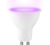 Ampoule Connectée LED Couleur SMARTLIGHT40 avec Wi-Fi GU10 5W Alecto Blanc Blanc