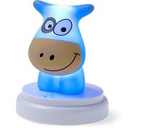 Alecto Veilleuse Vache LED NAUGHTY COW Design mignon Bleu