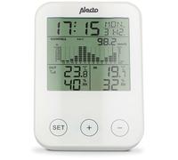 Alecto WS-1200 - Station météo avec pluviomètre sans fil, blanc