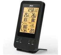 Alecto WS-3400 - Station météo professionnelle avec capteur extérieur sans fil, noir Noir G