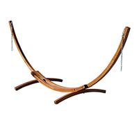 ALEOS. AS-S 350cm XL Cadre de Luxe de Hamac de Bois de mélèze