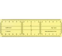 ALEPH - Règle-Equerre petit modèle 16cm
