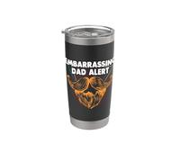 Alerte embarrassante pour les parents, la famille, la maman, le papa, les parents Gobelet isotherme en acier inoxydable double paroi