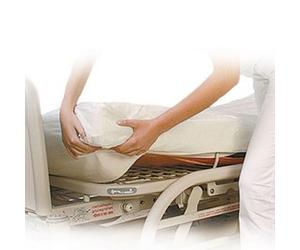 Alèse de matelas, en non-tissé en PP, 50 g/m2, blan
