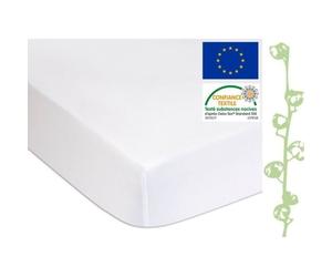 Alèse - EASY DORT - 140x190 cm - Coton Bio - Imperméable - Drap housse Élastique