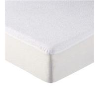 Alèse, protège matelas imperméable et respirant - Coton et TPU - 90 x 190 cm - Blanc - Monsieur Bébé Blanc G