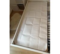 Alèse - respirante, pour sommiers à lattes - 1 pièce - blanche - 100 % polyester - 160 x 200 cm