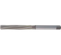Alésoir à main DIN 206 H7, forme B, diamètre nominal 30 mm, en acier rapide (HSS), à rainures hélicoïdales