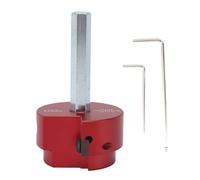 Alésoir de Tuyau en PVC Kit en Alliage d'Aluminium pour Raccordements Eau Drainage avec Lame d'Évent