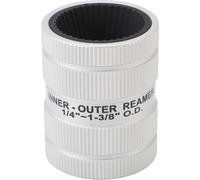 Alésoir pour tubes intérieurs et extérieurs Outil d'ébavurage précis et ergonomique en alliage d'aluminium pour tubes en acier inoxydable S