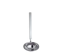 Alessi – Cuillère à sauce 4180/13 Dry – Acier inoxydable 18/10 brillant, manche satiné, argent