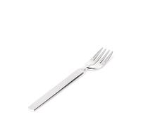 Alessi 4180/17 Dry Fourchette à Poisson en Acier Inoxydable 18/10 Brillant à Manche Satiné, Set de 6 Pièces, Argenté