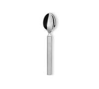 Alessi 4180/8 Dry Cuiller à Café en Acier Inoxydable 18/10 Brillant à Manche Satiné, Set de 6 Pièces, Argent