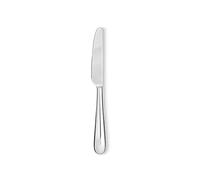 Alessi 5180/6 Nuovo Milano Couteau à dessert en Acier Inoxydable 18/10 Brillant, Set de 6 Pièces, Blanc