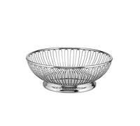 Alessi - 826/20 - Corbeille Ronde à Fil en Acier Brillant 20,5 cm