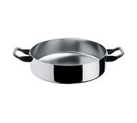 Alessi 90102/28 T Rondin Acier Argent 38,00 x 28,00 x 7,00 cm