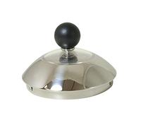 Alessi 9093 Pièce de rechange pour couvercle de bouilloire (avec bouton noir pour 9093 bleu)