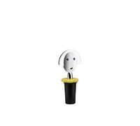 Alessi Aam06 B Anna Stop 2 Bouchon en Résine Thermoplastique, Noir et Zamac Chromée
