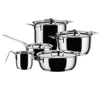 Batterie de cuisine POTS & PANS, 9 pièces, acier inoxydable, Alessi