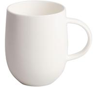 Alessi All-Time Jeu de 4 tasses en porcelaine bone china blanc