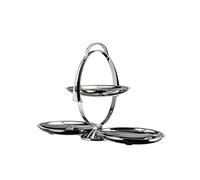 Alessi, AM37 Anna Gong, Presentoir à Gâteau de Design, Acier 18/10, Poli Argent