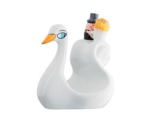 Alessi AMGI58 Bonbonnière Porcelaine Blanc 8 x 7 x 9 cm