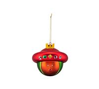 Alessi Boule de Noël AMJ13 10 Baldassarre – Verre soufflé multicolore, grande