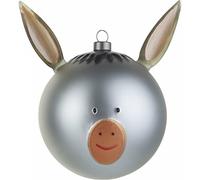 Alessi AMJ13 5 Asinello Boule de Noël, Verre Soufflé, Multicolore