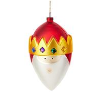 Alessi AMJ13 8 Gaspare Boule de Noël, Verre Soufflé, Multicolore
