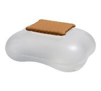 Alessi Boîte à biscuits Mary Biscuit ASG07 I Blanc 28x22x11.5 cm