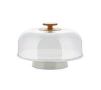Alessi - Plat à gâteau Gris